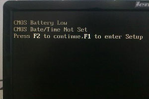 CMOS Battery Low – PC Batterie wechseln Wien